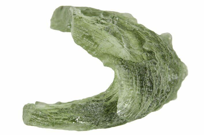 Green Moldavite Tektite ( g) - Czech Republic #359473